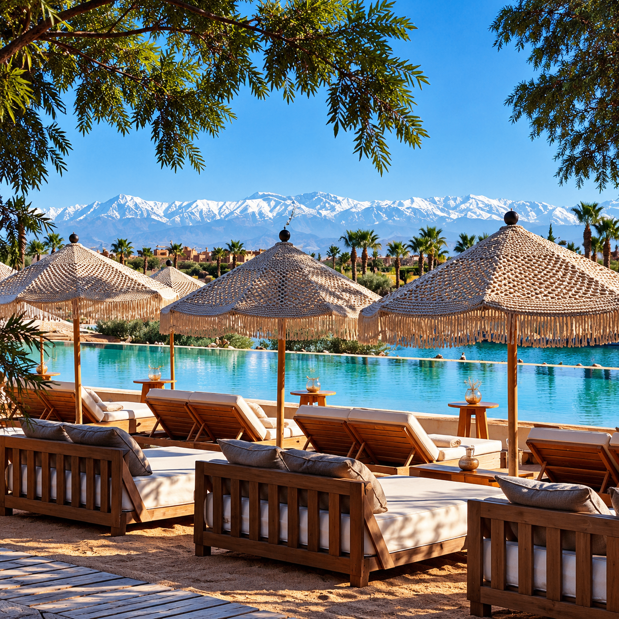 Réservation d'un beach club